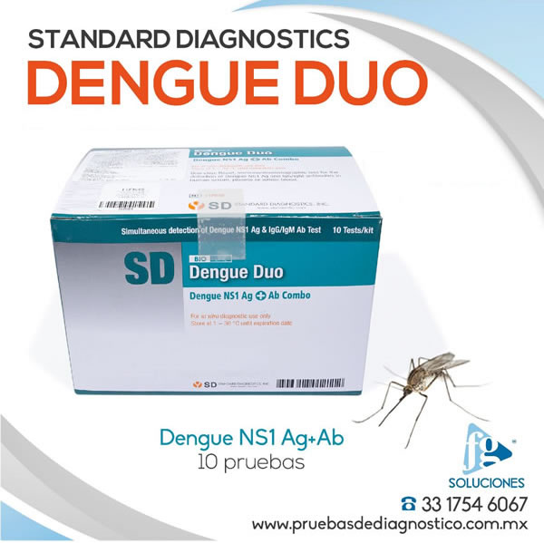 Dengue NS1 Ag e IgG/IgM Simultaneos