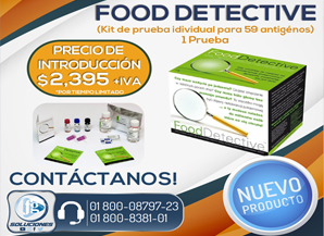 FOOD DETECTIVE antígenos