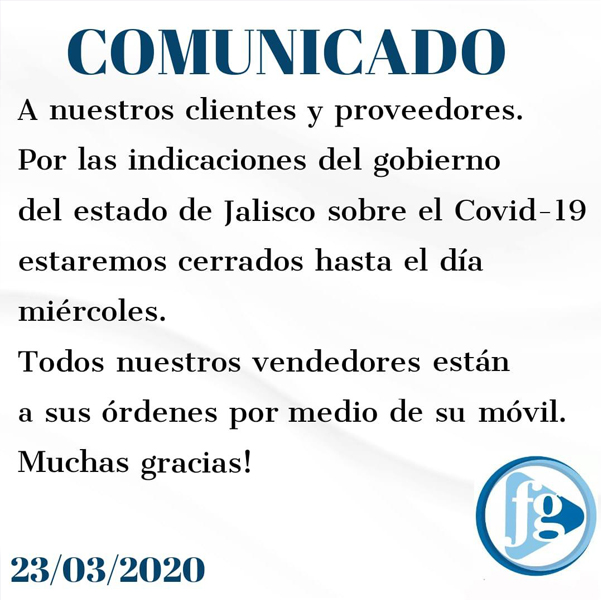 COMUNICADO