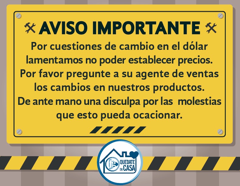 AVISO IMPORTANTE
