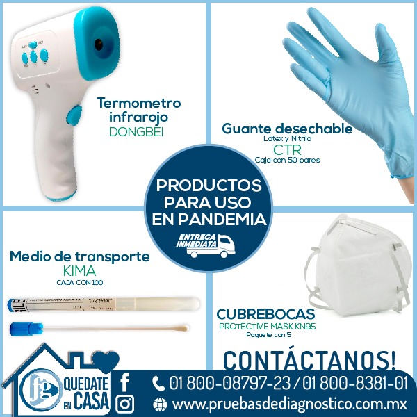 Productos para uso en la PANDEMIA