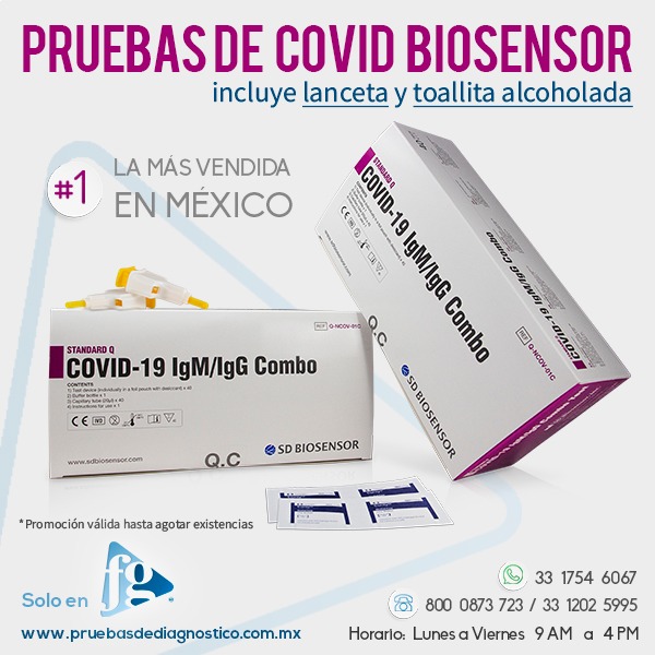 PRUEBAS DE COVID BIOSENSOR