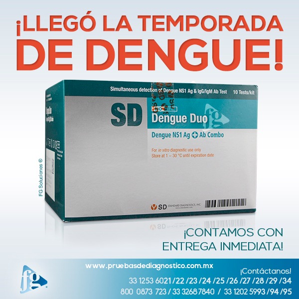 DENGUE NS1 Ag+Ab Combo MARCA SD