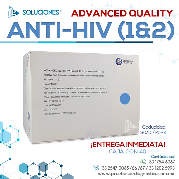 ADVANCED QUALITY ANTI- HIV (1&2)