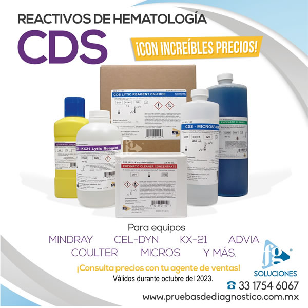 Reactivos de Hematología CDS