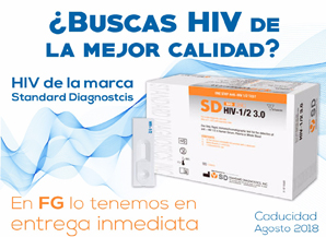 PRUEBAS DE HIV marca SD 