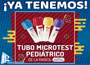 Tubo MICROTEST PEDIÁTRICO